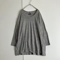 Plantation プランテーション 長袖 カットソー グレー　2