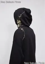 Haider Ackermann Rare Raf Simons Design Embroidery Hoodie Size M
