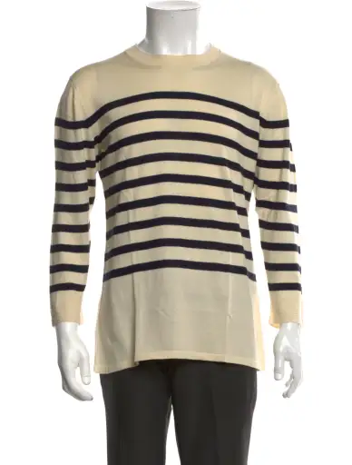 Striped Crew Neck Pullover