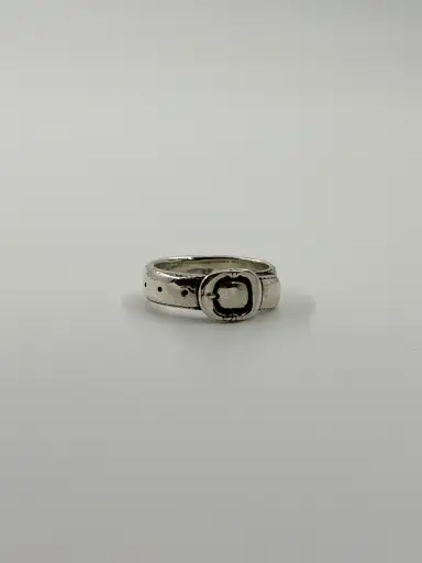 CHROME HEARTS BELTED GUNSLINGER SILVER RING