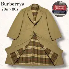 極希少 70s オールド バーバリー ステンカラーコート 英国製 フェアビュー