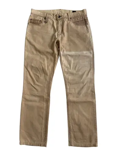 Semantic Design Embroidered Skull Denim Jeans Japanese Designer Pants