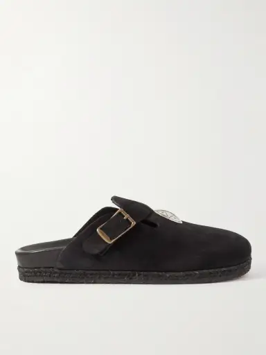 Sal 1 Embellished Suede Clogs