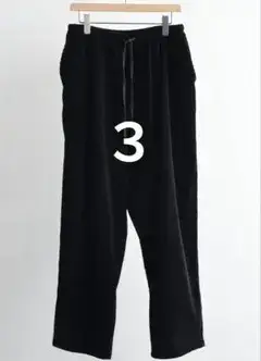 【新品】26AW COMOLI コーデュロイドローストリングパンツ　3