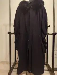 ガジェット グロウ GADGET GROW モッズコート ロング 黒 ブラック