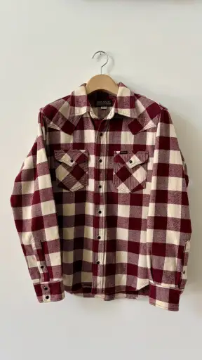 Ultra-Heavy Flannel Western Shirt