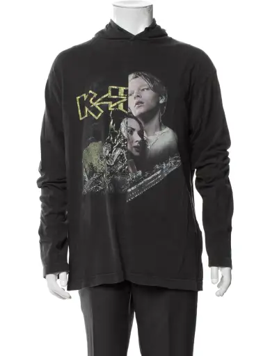 2018 Graphic Print Hoodie