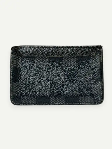 Black Damier Card Holder