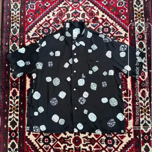 Sz 3 Visvim 21SS Wallis Shirt S/S mo.jos15