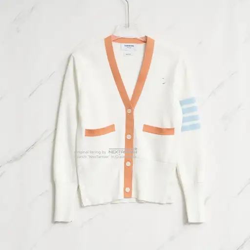 Thom Browne V-neck Knit Cardigan