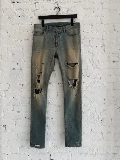 A/W 2015 SAINT LAURENT ‘DO2 - CRASH’ DENIM