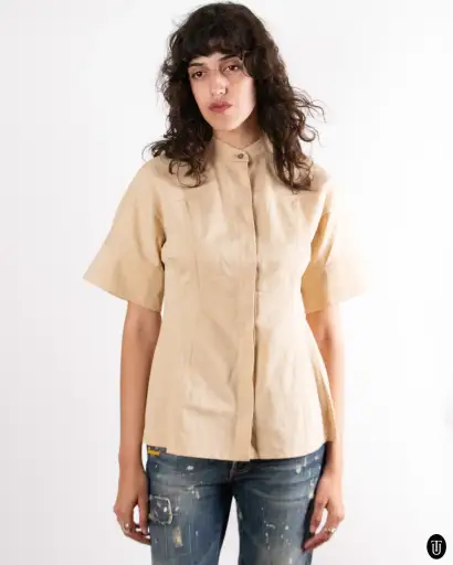2000's Jil Sander Silk Cotton Top S