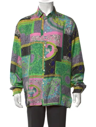 Silk Printed Shirt
