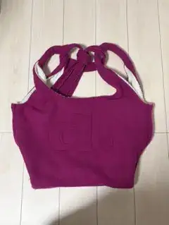 diemm. 4way wool bagピンク