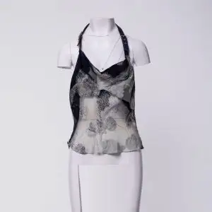 Christian Dior SS2001 Silk Halter Top