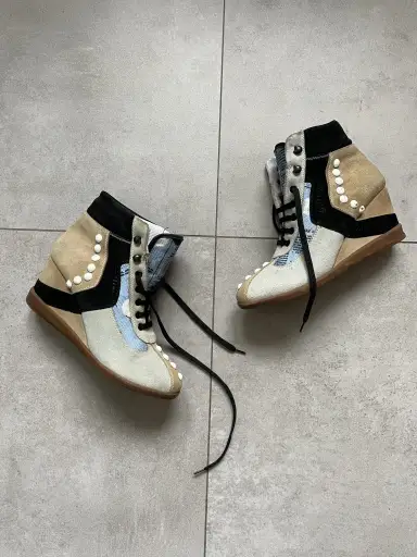 Y2K JOHN GALLIANO ISABEL MARANT BECKET TYPE SHOES