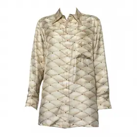 Diamond Print Long Sleeved Top