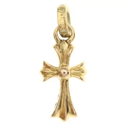 CHROME HEARTS 22K Baby Fat Gold Necklace