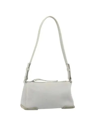PRADA Sports Shoulder Bag Nylon Gray Silver