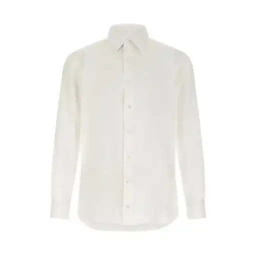 BRIONI Clark White Shirt New & Authentic (Men's size:L;)