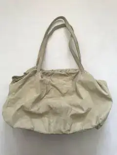 ツモリチサト tsumori chisato ベージュ スエード バッグ 本革