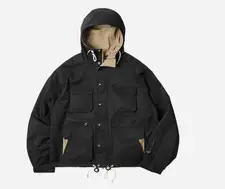 Frizmworks 60/40 Mountain Parka 002 Black Cotton Nylon Jacket M L XL