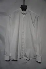 USED [EXCELLENT CONDITION] SAINT LAURENT COTTON SHIRT, SIZE 37, VACCARELLO ERA