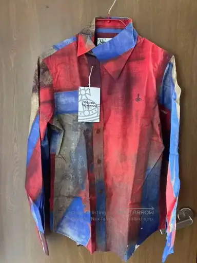 Vivienne Westwood Long-sleeved pure cotton shirt