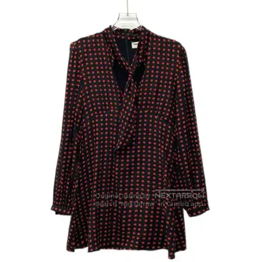 YSL Colorful Silk Dress XS Size .