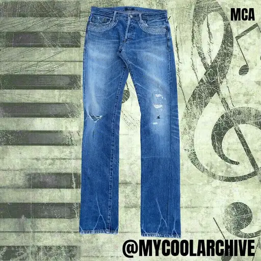 Undercover Patti Smith Poem Jeans