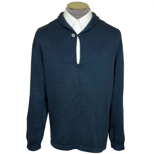 1990s Vintage Yves Saint Laurent Mens Pullover Sweater Sz L