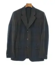 Umit Benan Tailored Jacket BlackxBeigexBlue(Check Pattern) 2200447648096