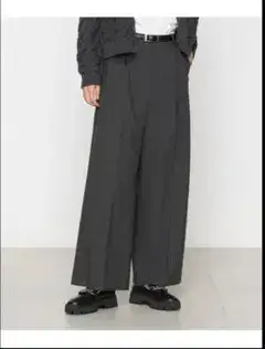 【新品】K.T KIYOKO TAKASE　キヨコ タカセ　ワイドパンツ　グレー