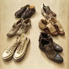 【鬼スタッズ】00s archive 厚底 ヒールブーツ ブラウン