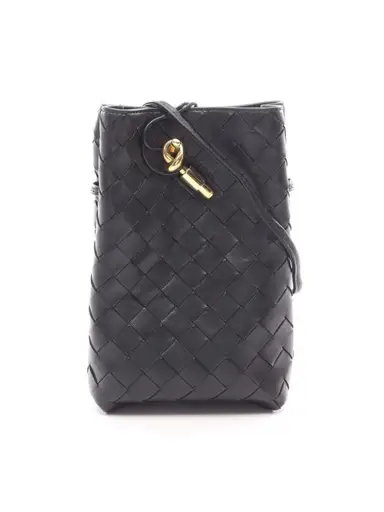 Bottega Veneta Shoulder Bag Andiamo Phone Pouch Leather