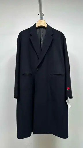 Undercover Double-blested Rose Stitch Over Coat