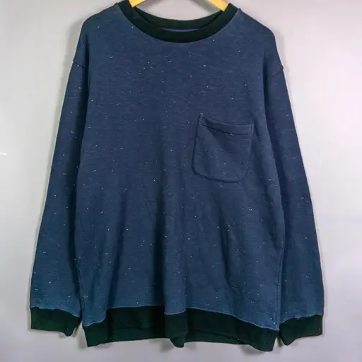 Blue Blue Japan Pure Indigo Sweatshirt Mens Size XL Pocket Speckled Blue

Please review all photos for measurements, tags, and additional details. Orders ship daily Monday–Friday (most Saturdays too) for fast delivery. Ships fast and packed securely!