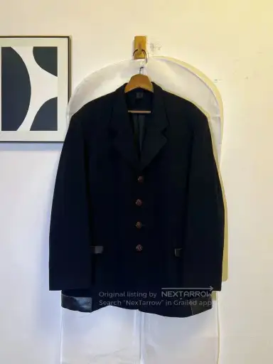 Yohji Yamamoto 91AW Patchwork Jacket.