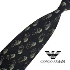 Giorgio Armani アコーン柄 高級ネクタイ アルマーニ mn206