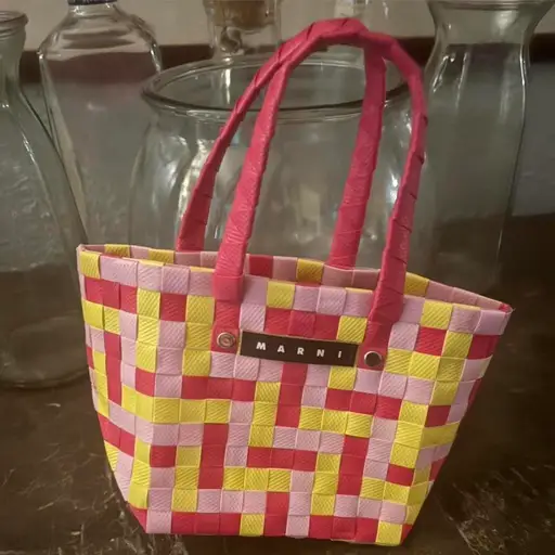 Marni woven mini bag