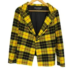 ジュンヤワタナベコムデギャルソン JUNYA WATANABE COMME des GARCONS AD2006 2006AW タータンチェック シングルブレスト 1B テーラード  ジャケット  レディース  SS