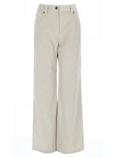 Brunello Cucinelli Corduroy Pants - Ivory (IT 40)