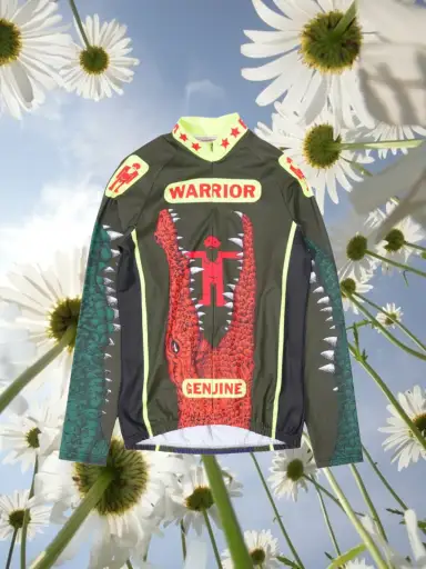 Walter Van Beirendonck — Stop Monsters Now Bike Top FW21, Size XS