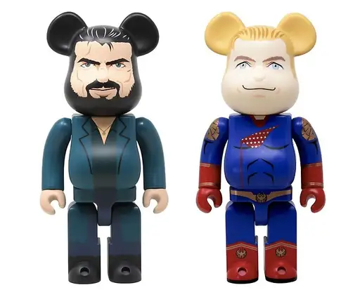 Medicom Toy - Bearbrick 400% THE BOYS - Billy Butcher & Homelander