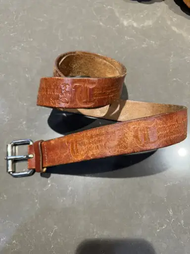 SUPREME TEN COMMANDMENTS BELT