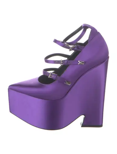Satin Pumps