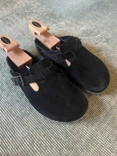 Yuketen Bostonian Sal 1, Black Suede