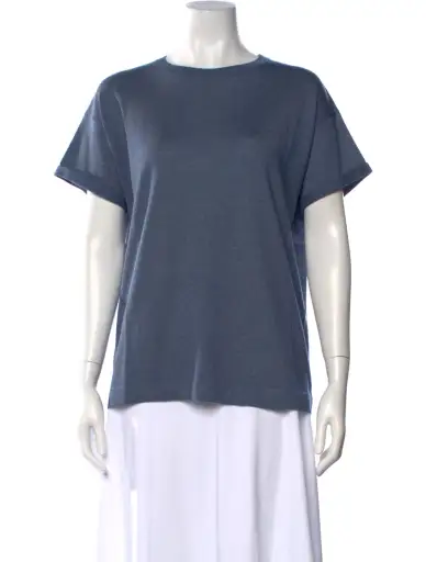 Cashmere Crew Neck T-Shirt w/ Tags