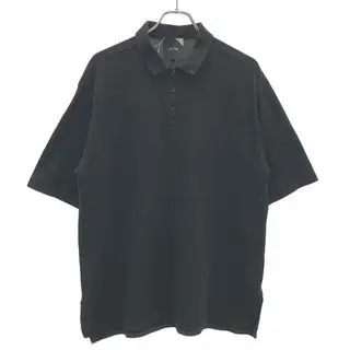 ATON エイトン ショートスリーブポロシャツ 6970477 ブラック 4 エイトン(ATON)のメンズのトップス(ポロシャツ)の商品詳細ページへのリンク