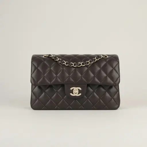 Chanel Small Chocolate Classic Double Flap Bag – 21A Collection